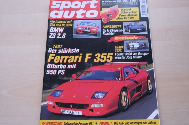 Deckblatt Sport Auto (12/1996)